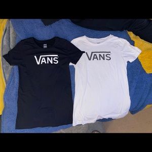 Womens Vans shirts small